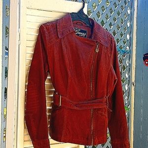 Vintage 90s Guess leather Jacket